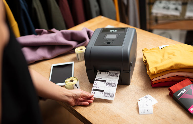 Drukowanie etykiet na produkty RFID