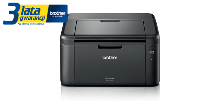Brother Printer HL-1222WE with logotype 3 years warranty